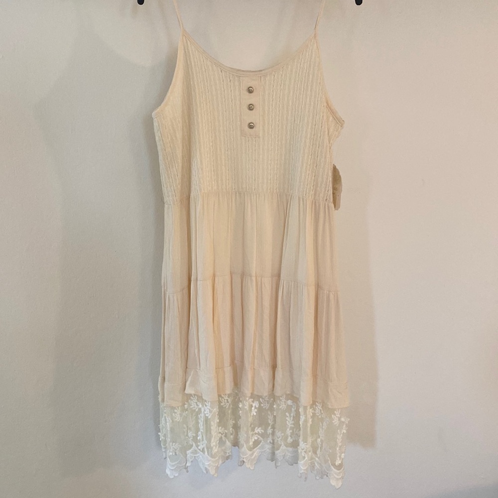 Altar’d State Ruffle Lace Dress size Small